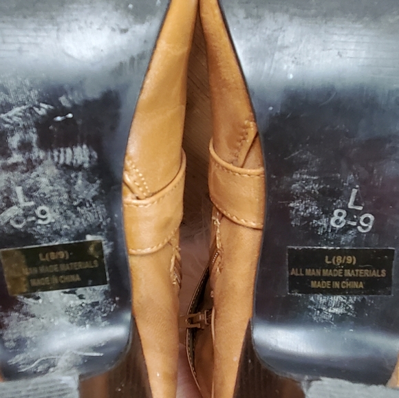 Rue21 Slouchy Camel Ankle Boots - Picture 8 of 8